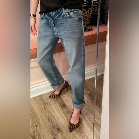 Frame le Pixie Slouch Jeans - Picture 1 of 4